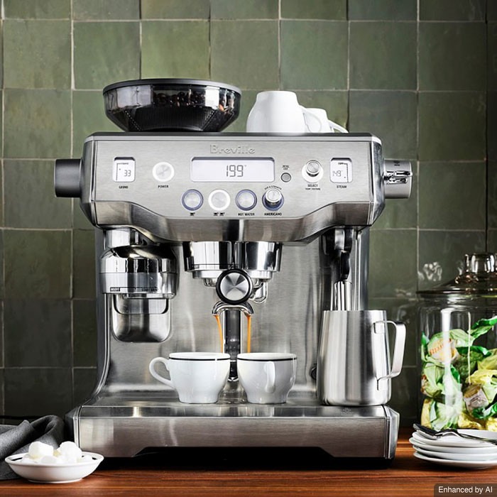 Breville - The Oracle Espresso (Steel) - BES980BSS