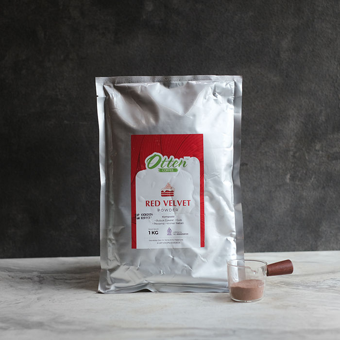 bubuk minuman red velvet