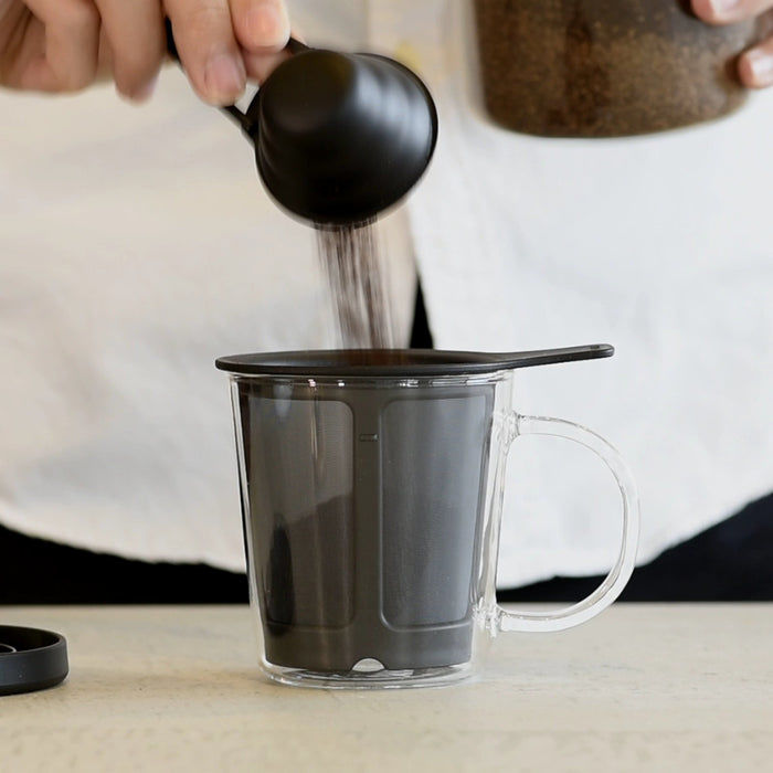 Hario - Alat Seduh Saringan Kopi One Cup Coffee Maker OCM-1-B
