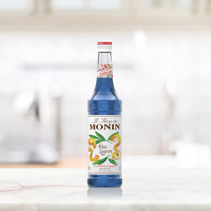 sebotol monin syrup blue lagoon