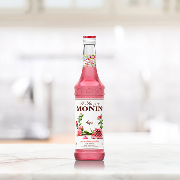 sebotol monin syrup rose