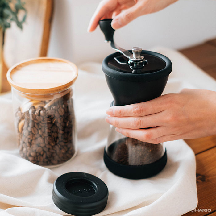 Hario - Penggiling Biji Kopi Manual Ceramic Coffee Mill Skerton MSCSN-2-B