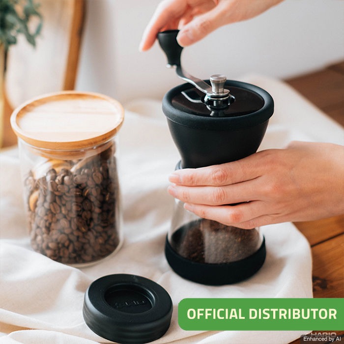 Hario - Penggiling Biji Kopi Manual Ceramic Coffee Mill Skerton MSCSN-2-B