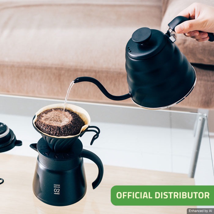 Hario - Teko Leher Angsa V60 Pour Over Kettle VKBR-120-MB
