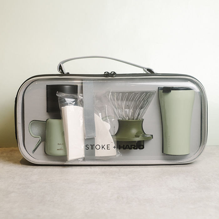 Hario x Sttoke Travel Set - Alat Kopi Untuk Traveling Selama Liburan