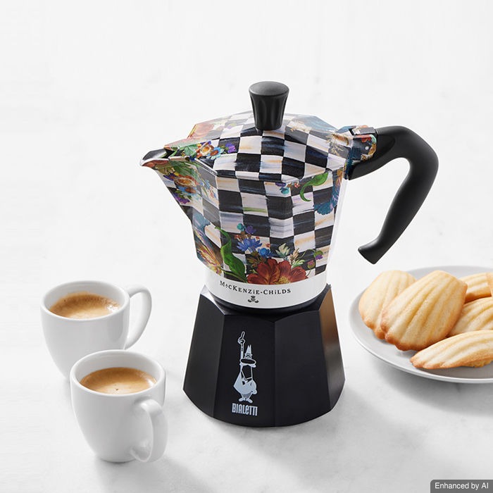 Bialetti - Moka Express Mackenzie & Childs - Mokapot 6 Cups