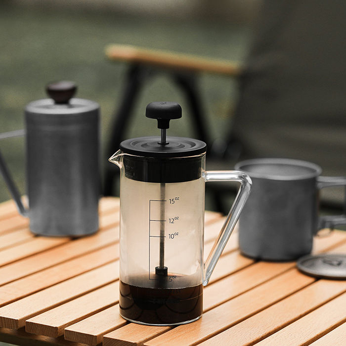 alat kopi liburan gimme french press
