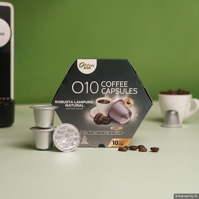 Kopi Kapsul - O10 Robusta Lampung Natural Coffee Capsule Nespresso Compatible