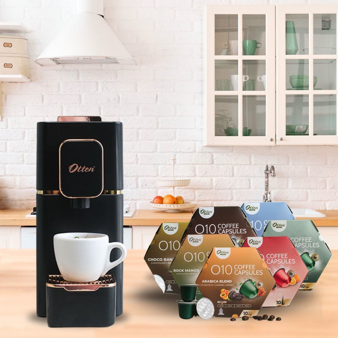 Paket Mesin Kopi Kapsul + 70 Kapsul Kopi