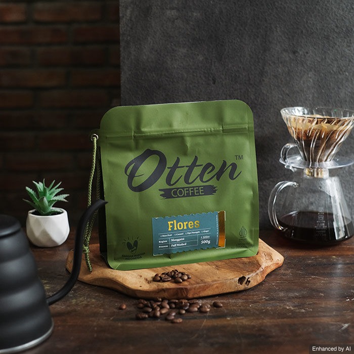Biji kopi bubuk kopi arabika flores bajawa
