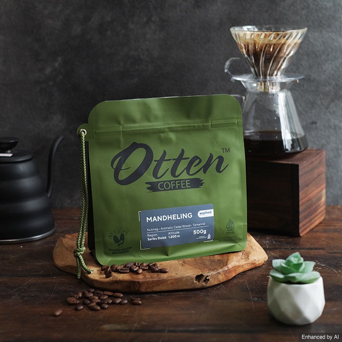 Biji kopi bubuk kopi arabika mandailing