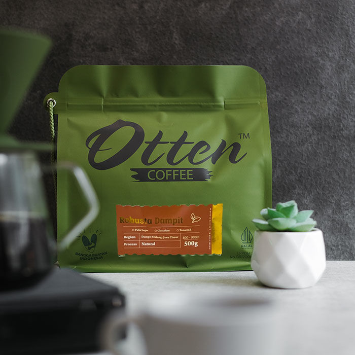 Biji kopi bubuk kopi robusta dampit