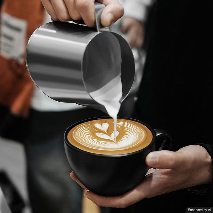 MHW-3BOMBER - GT Milk Jug 600ml Barista Latte Art U Shape Spout - Pitcher Susu Glossy
