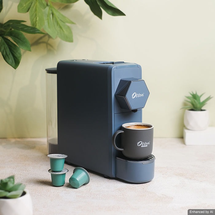 Otten O10 Opresso Capsule Coffee Machine - Mesin Kopi Kapsul (Cobalt Blue)