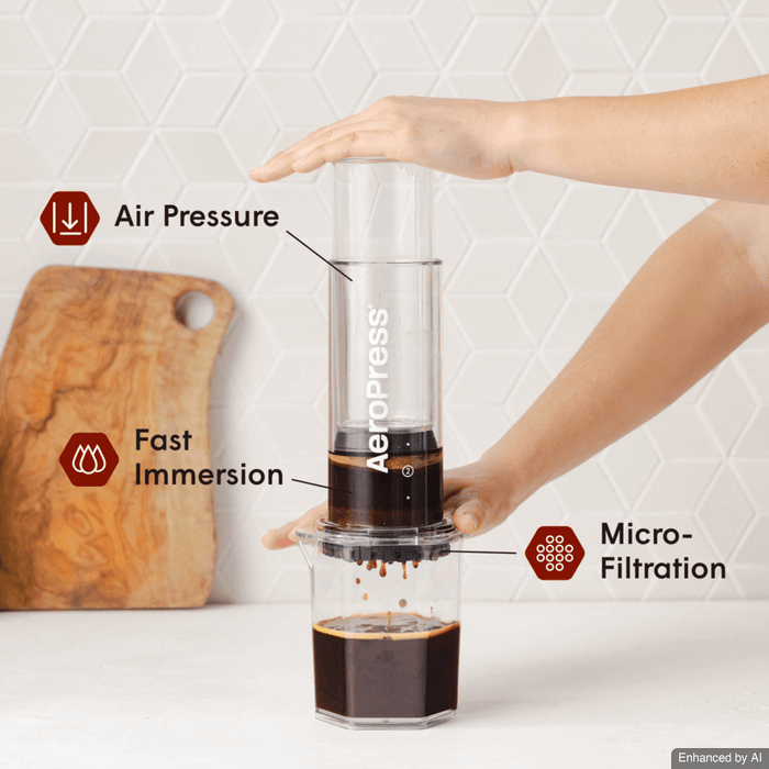 AeroPress XL Coffee Press (Clear)
