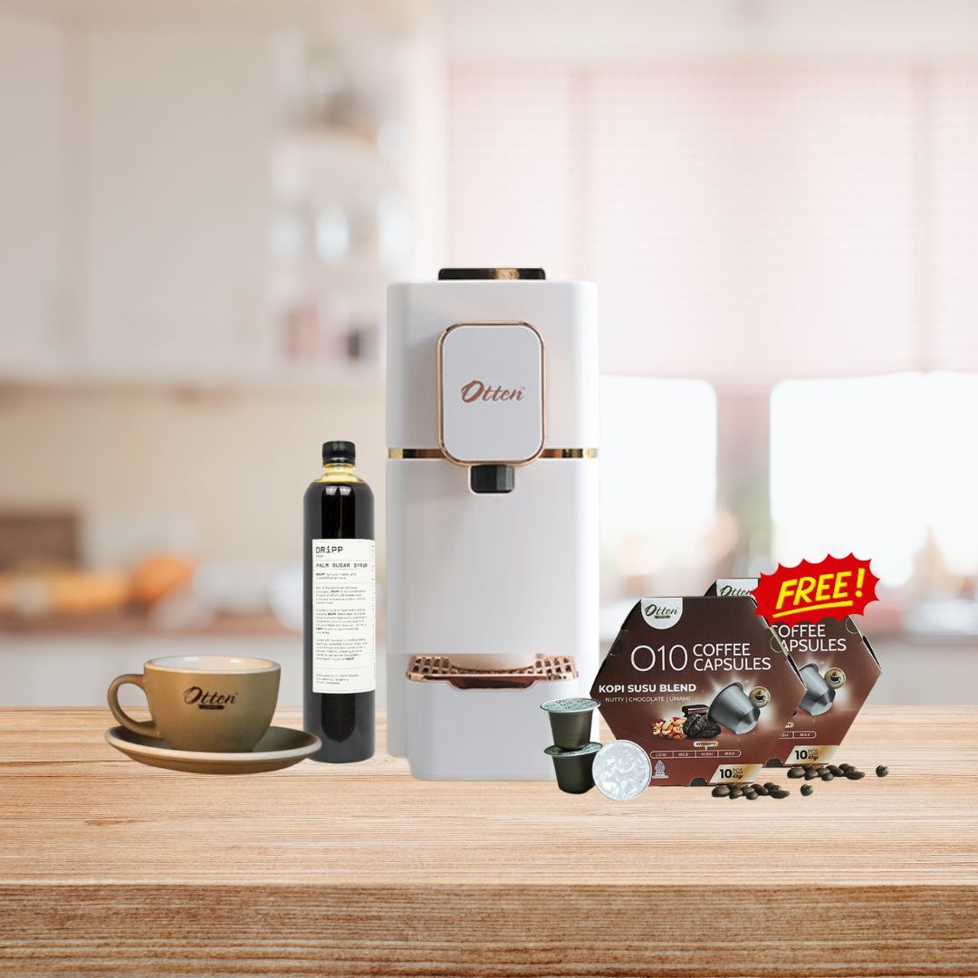 Paket Mesin Kopi Susu Gula Aren Otten Veloce + Kopi Kapsul