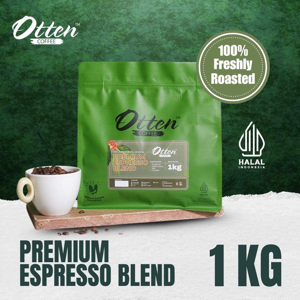 Biji kopi bubuk kopi premium espresso kiloan