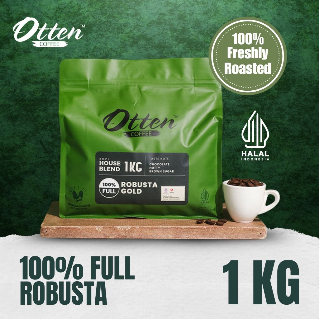 Biji kopi bubuk kopi robusta kiloan