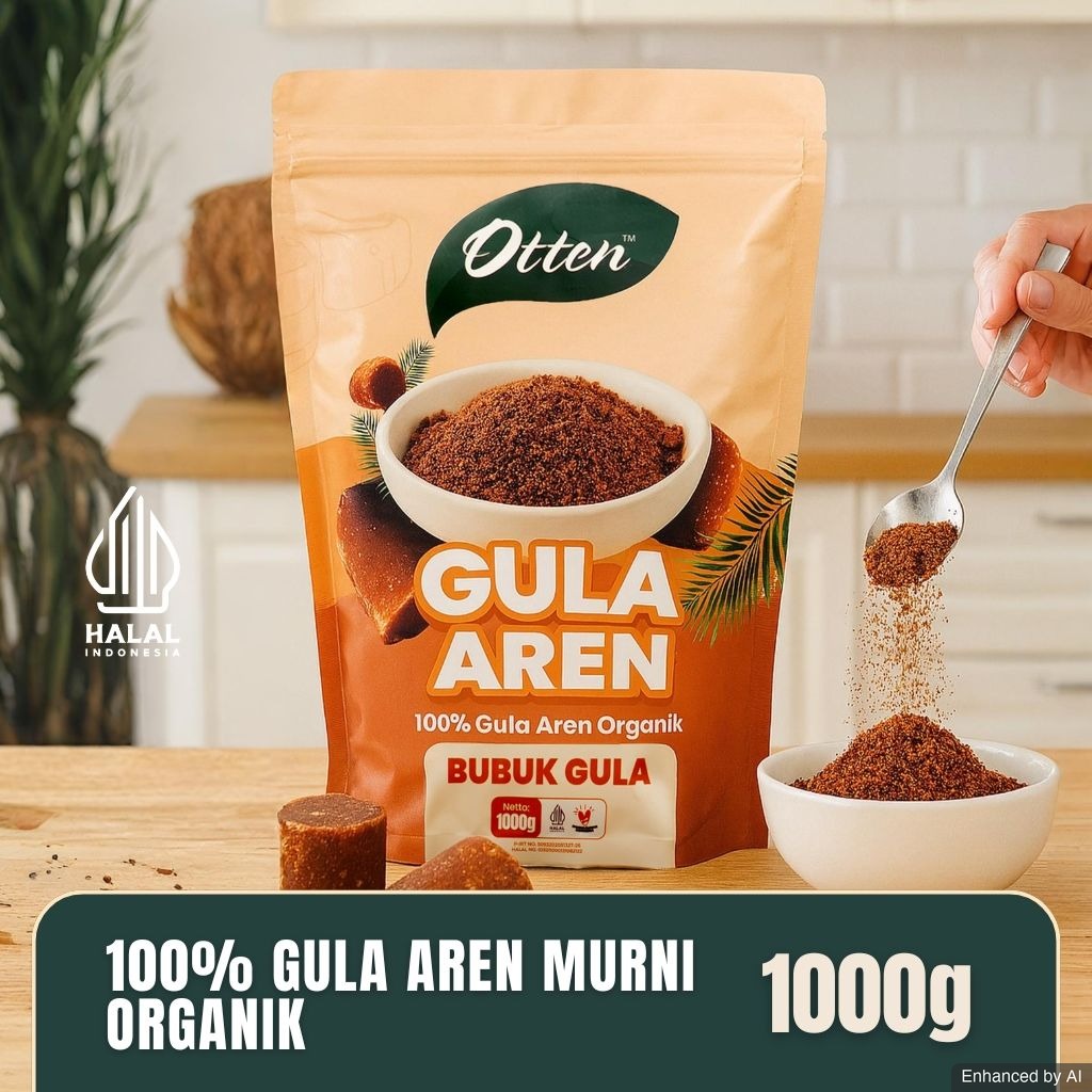 Otten Bubuk Gula Aren Organik 1 Kg