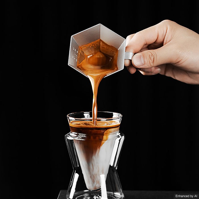 Prism Gelas Ukur Espresso