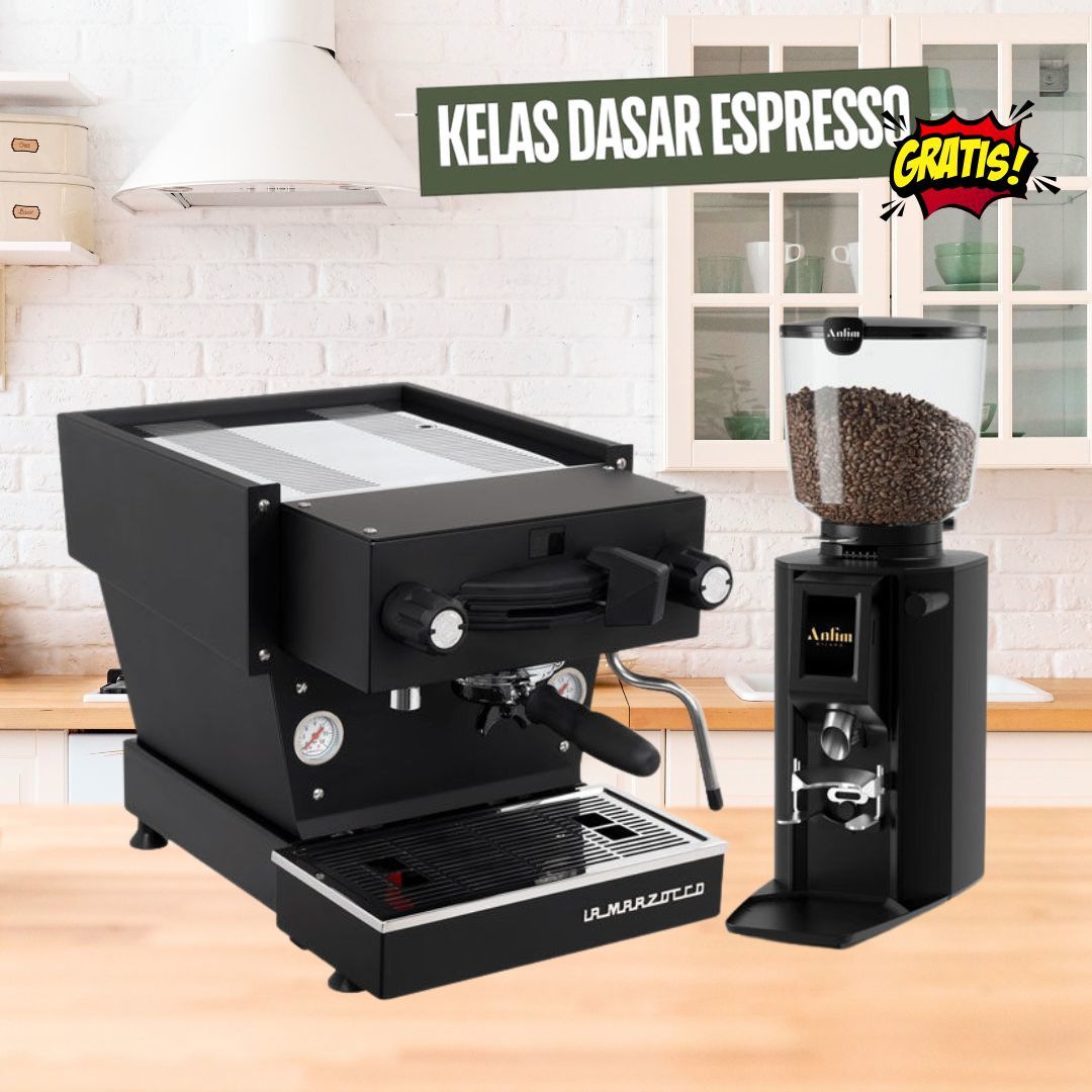 Mesin Kopi La Marzocco + Grinder Anfim Luna GRATIS Kelas Espresso