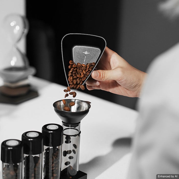 MHW-3BOMBER - Coffee Bean Dosing Tray - Dosing Espresso Pour-over AeroPress
