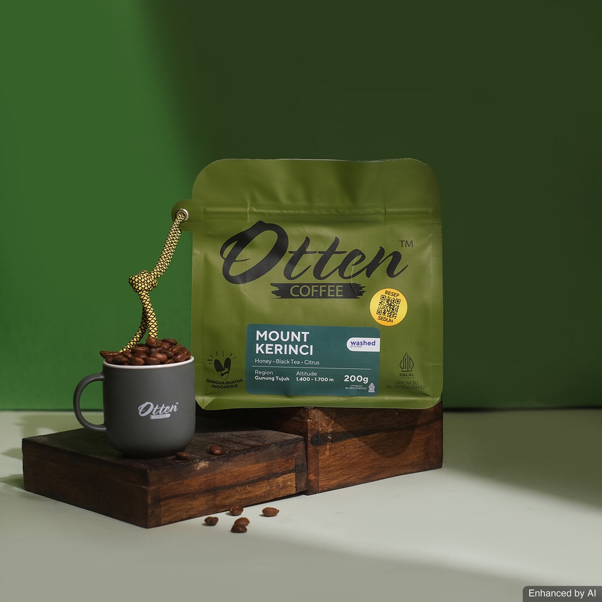 Kopi untuk manual brew dari kerinci