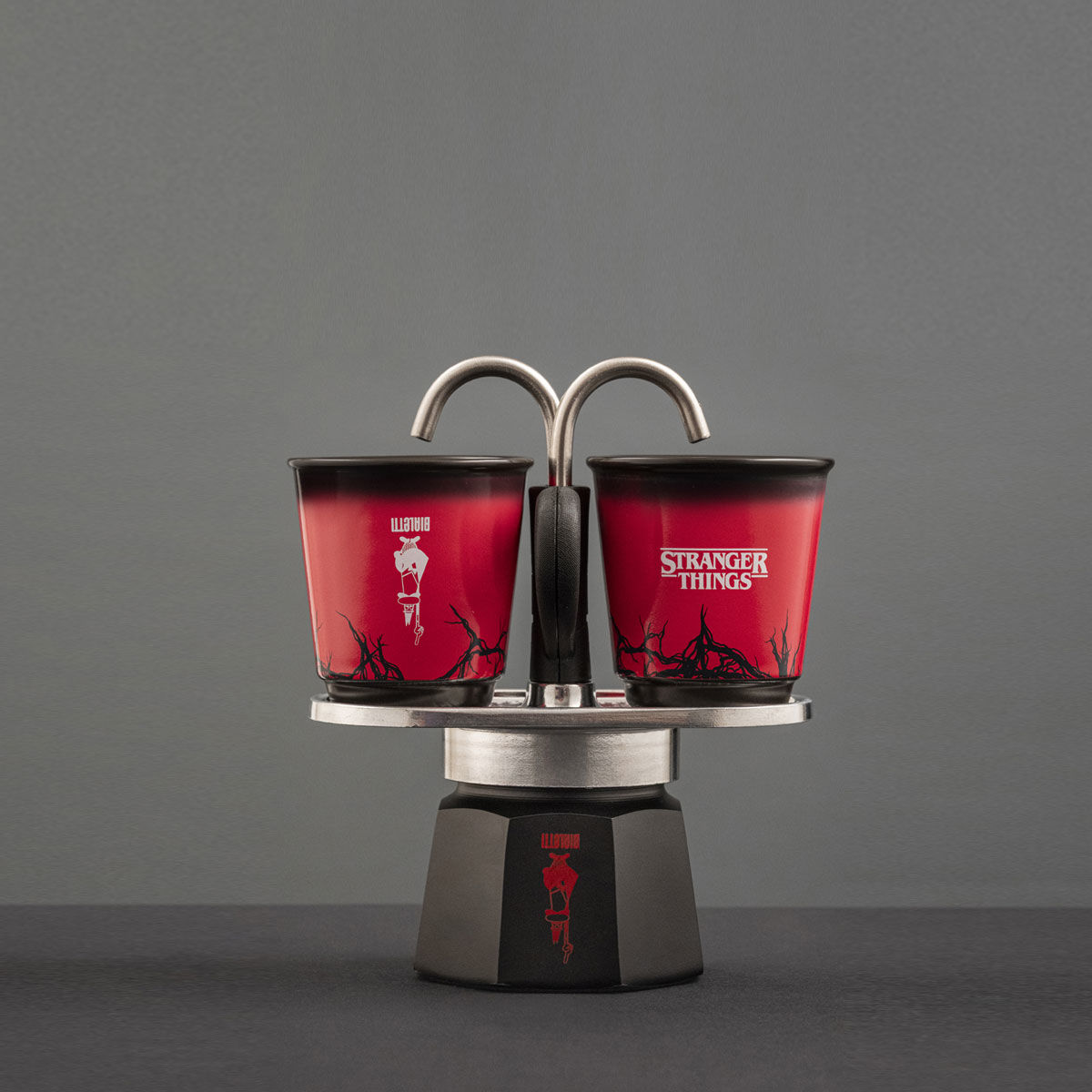 Bialetti x Stranger Things - Mokapot 2 Cups Mini Express Set