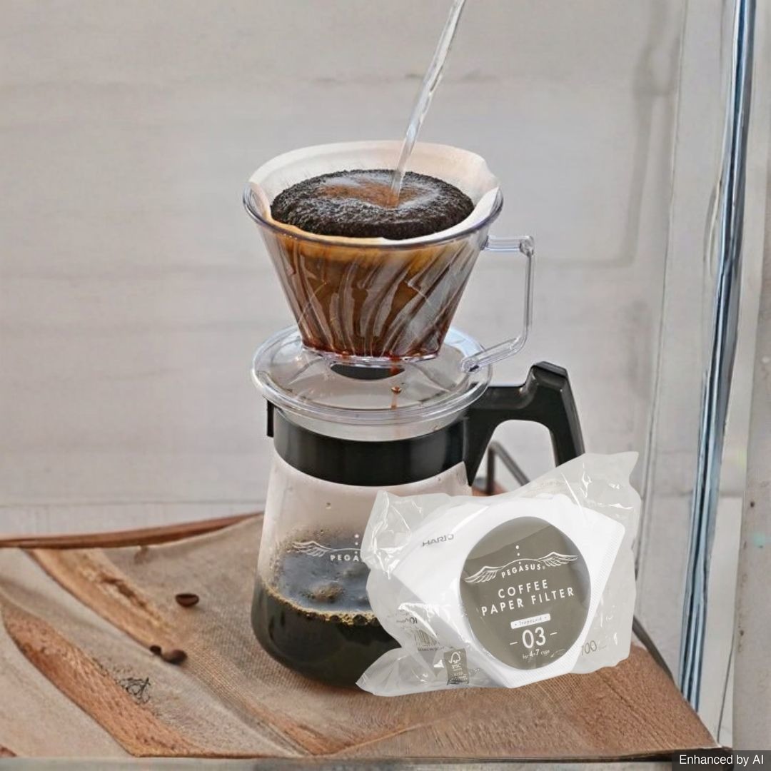 Paket Hario Pegasus Series Dripper + Server