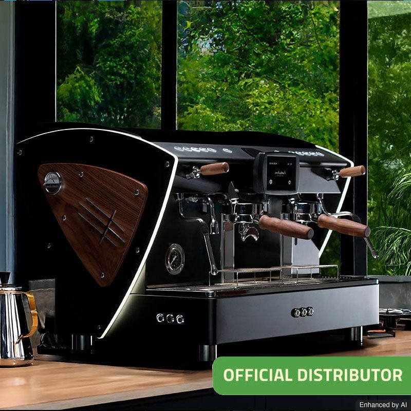 Orchestrale - Etnica Evolution Espresso Machine Professional Automatic 2GR (Black) w/ Nut Kit