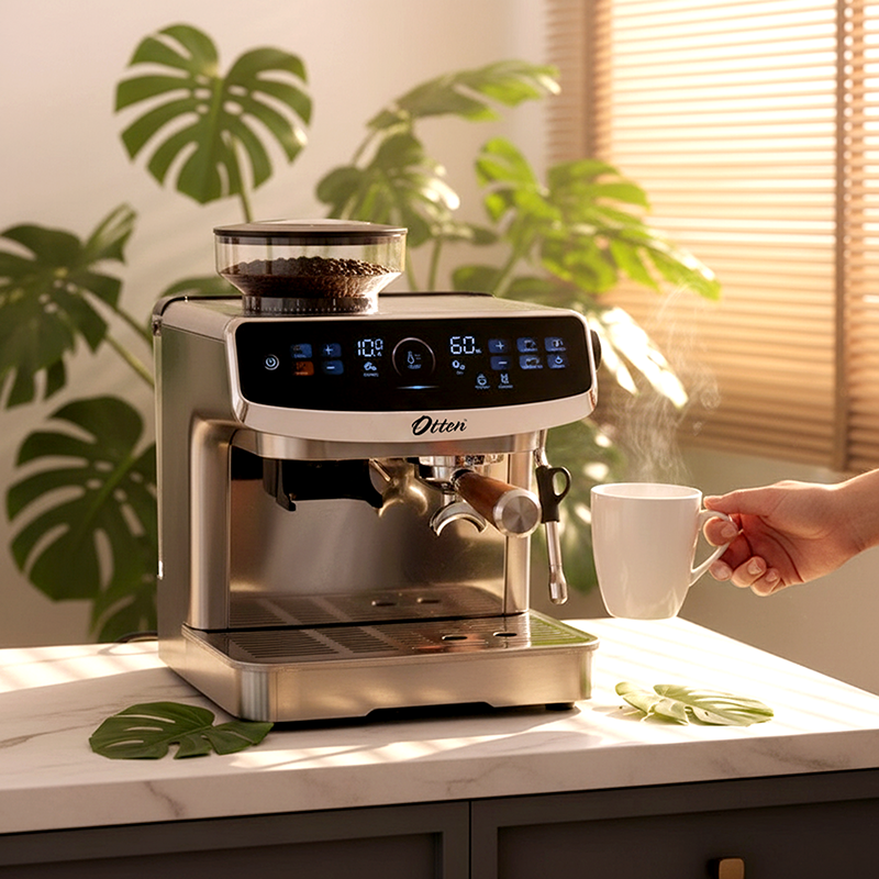Otten Core X2 mesin espresso dengan grinder