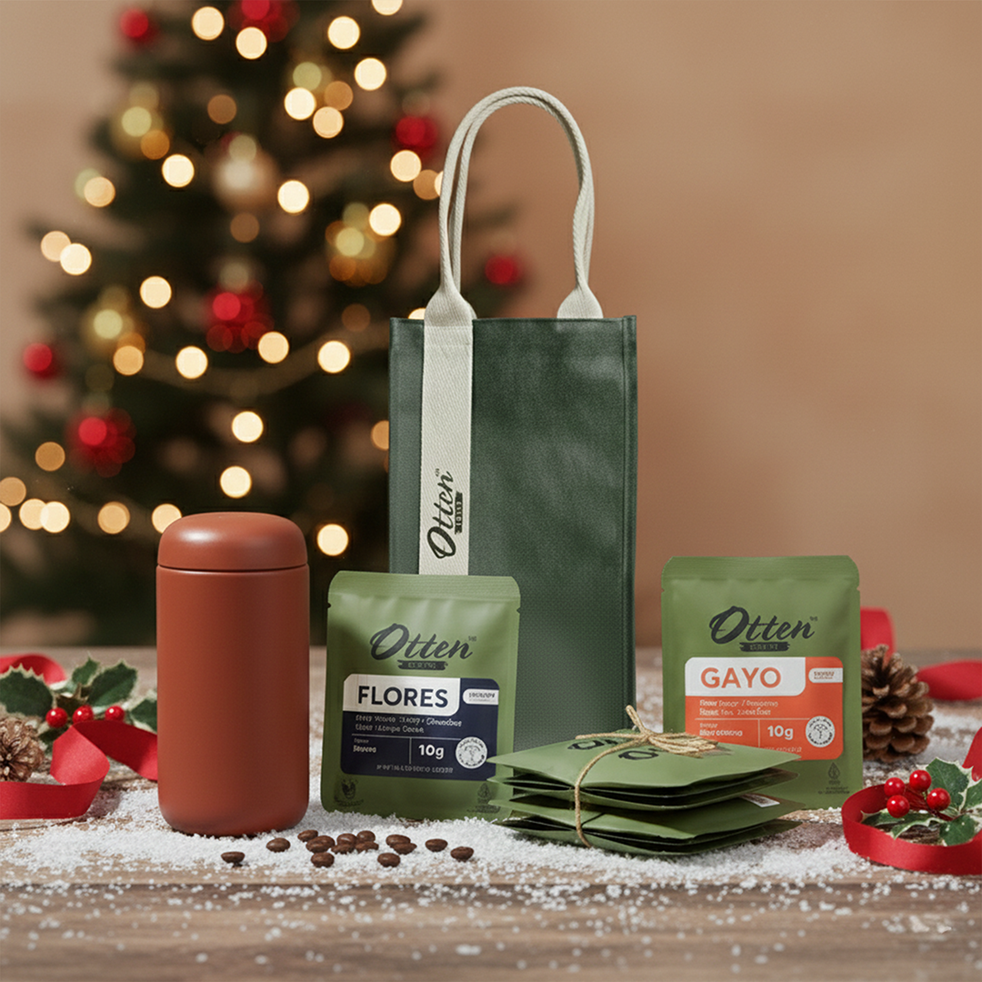 Hampers Natal Fellow Tumbler Kopi + Drip Coffee