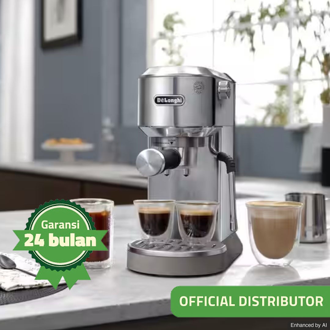 DeLonghi - Espresso Coffee Machine with Cold Brew Dedica Duo EC890.M
