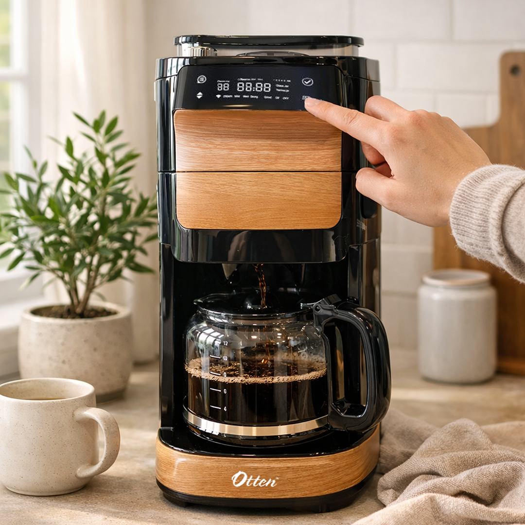 Otten Aurum Brew Master – Mesin Kopi Otomatis Fully Automatic Coffee Maker dengan Built-in Grinder