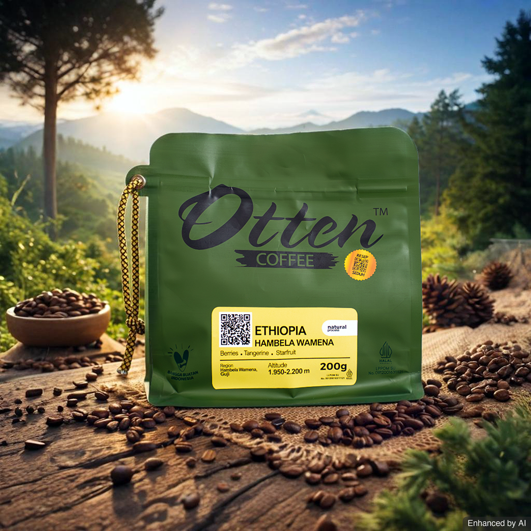 Ethiopia Guji Hambella Wamena Funky Natural 200g Kopi Arabica