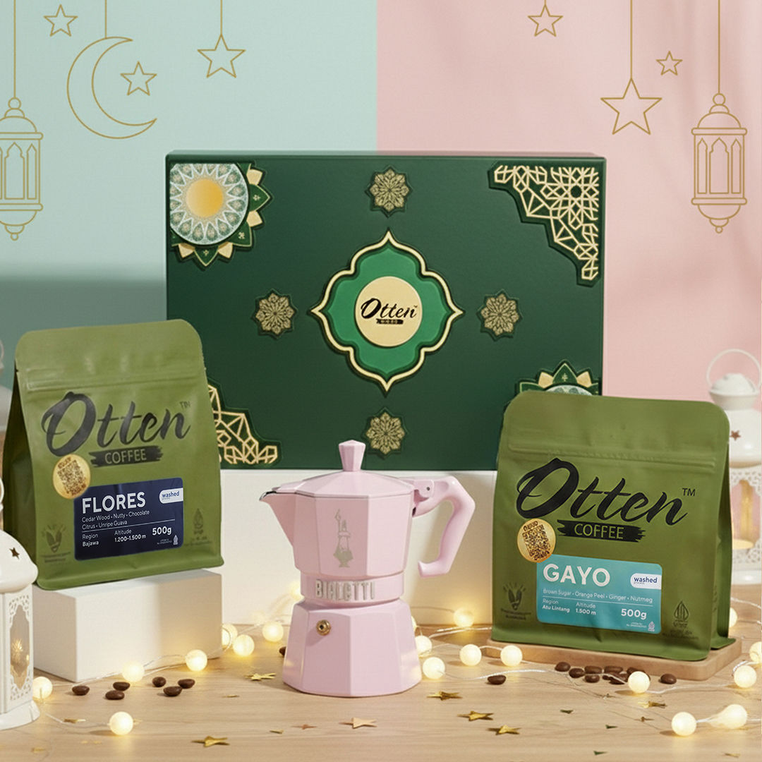 Paket Hampers Ramadhan - Alat Kopi Bialetti Moka Exclusive Pink 3 Cups
