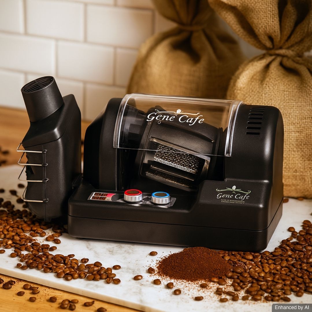 Gene Cafe Coffee Roaster - Mesin Roasting / Sangrai Biji Kopi CBR-101 - Black