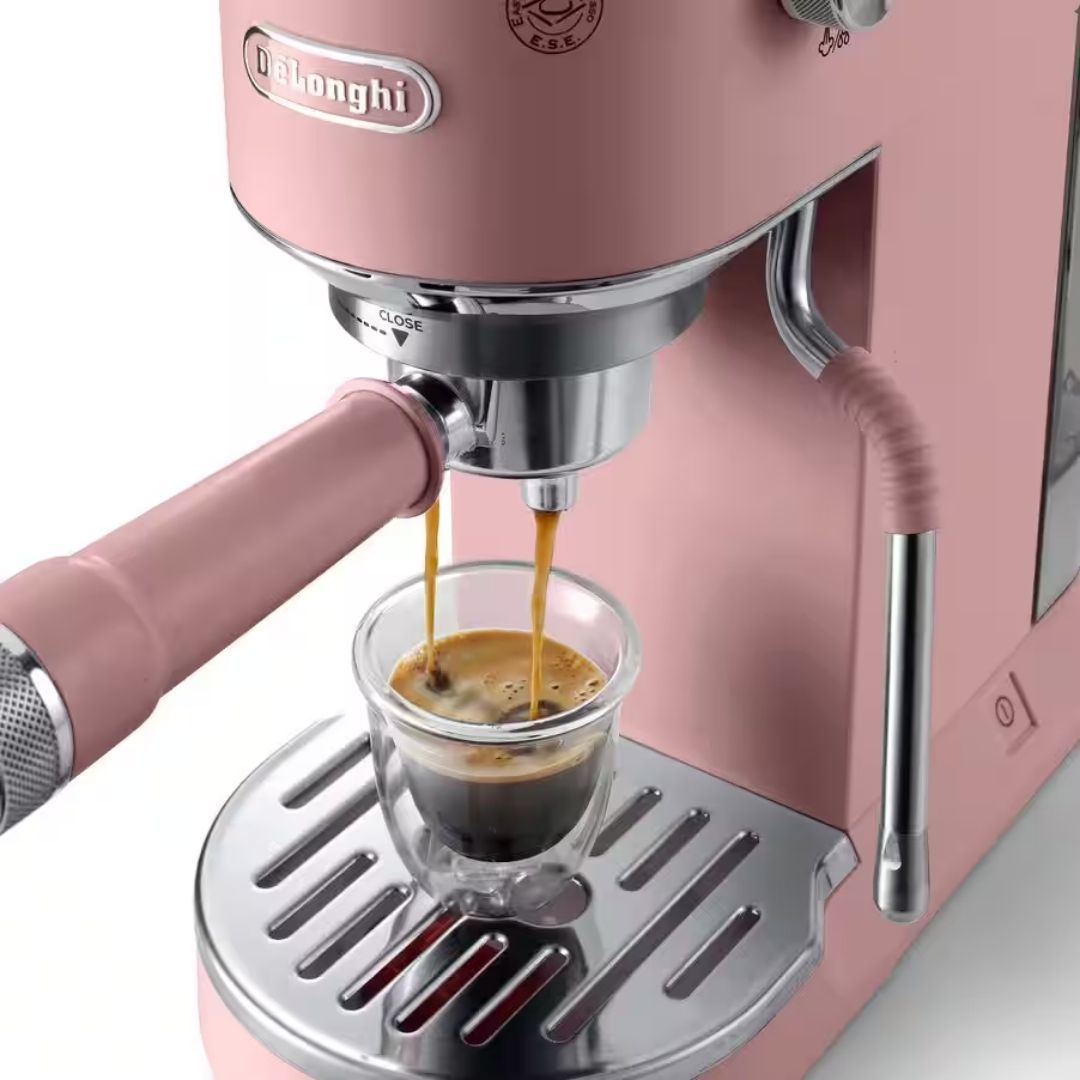 DeLonghi Dedica Duo Espresso Machine With Cold Brew EC890 PK