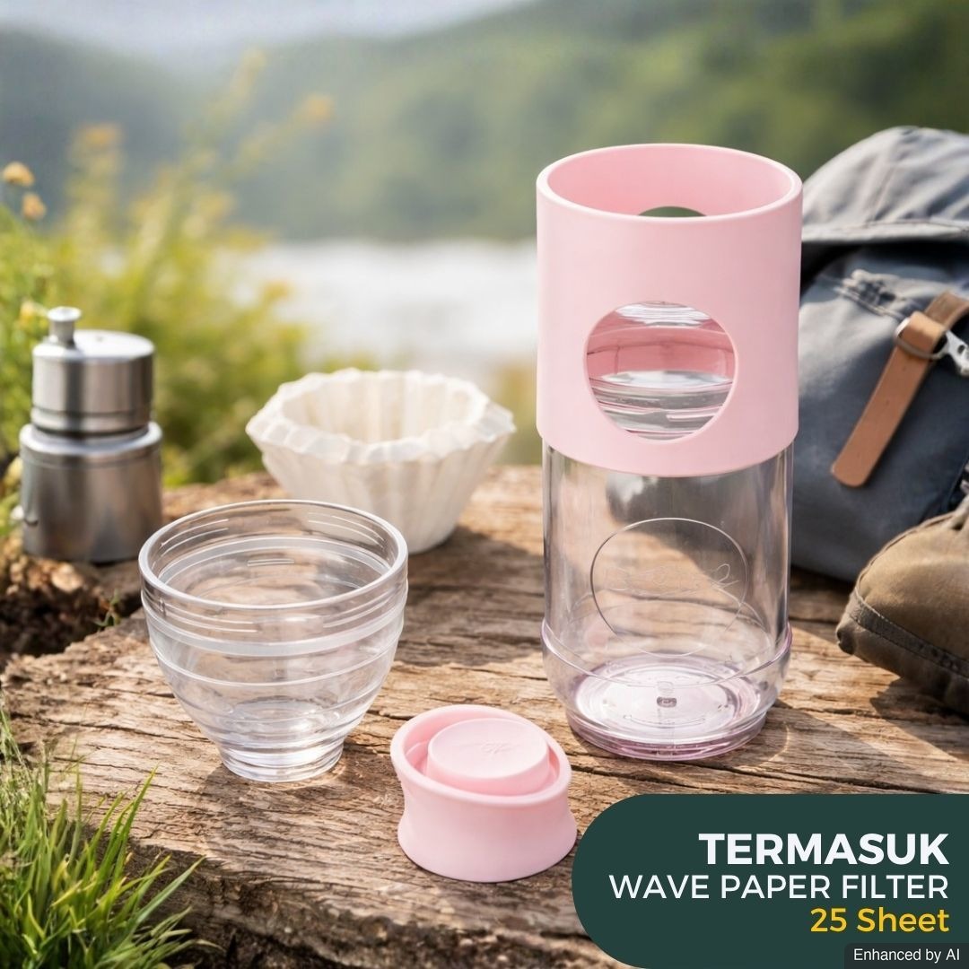 Cafflano - Portable Brewing Bottle (Pink)