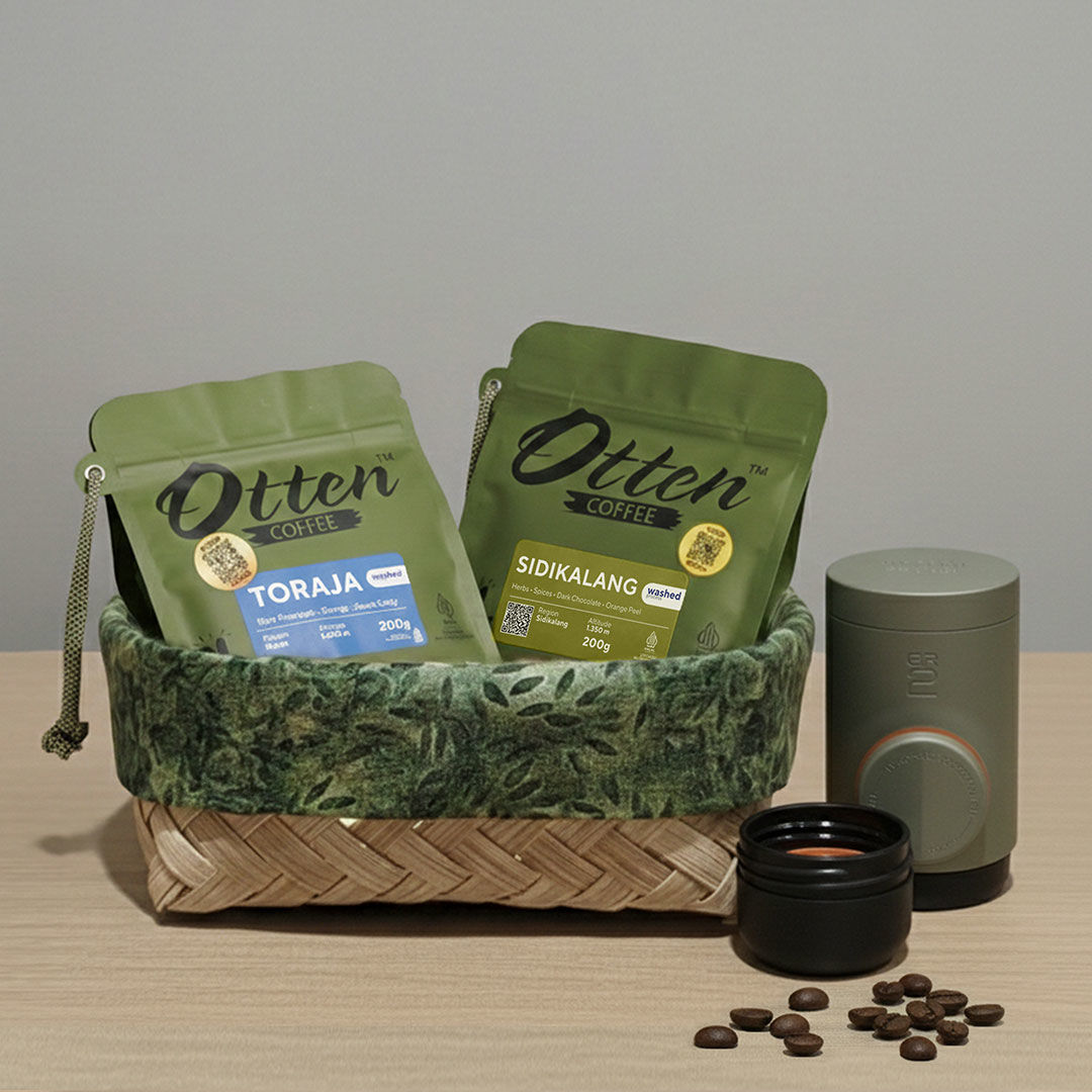 Paket Wacaco Minipresso GR2 Espresso Maker + Kopi Arabica