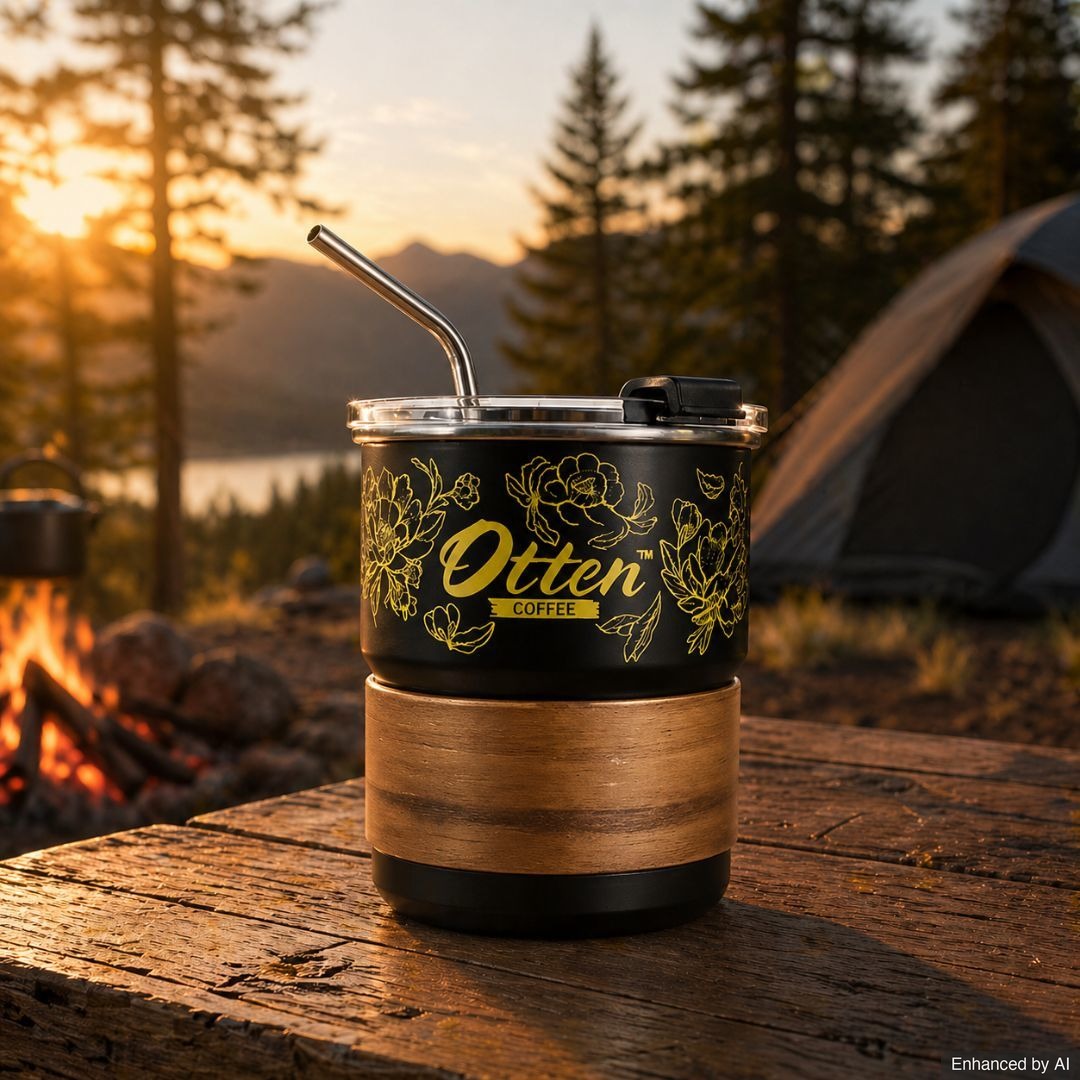 Otten Gelas Camping 300ml Stainless Steel Cup