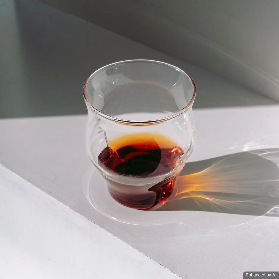 Icosa AVENSI WAVE - Alto Tasting Glass Clear - Sensory Palate Coffee Cup Gelas Kaca Borosilicate Tahan Panas
