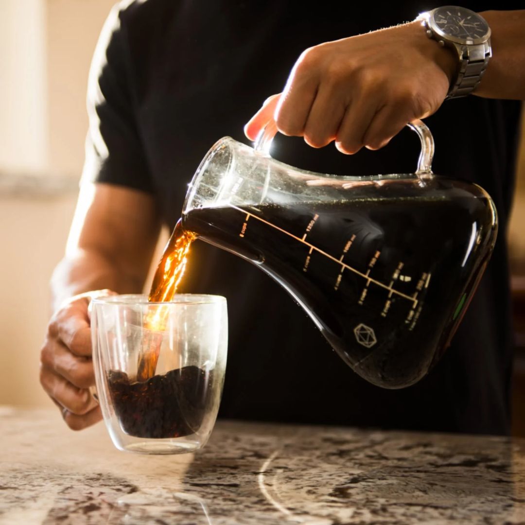 Icosa ARCTIC Cold Brew Coffee System - Server Kopi Alat Seduh Dingin Kaca Borosilicate Glass Tahan Panas
