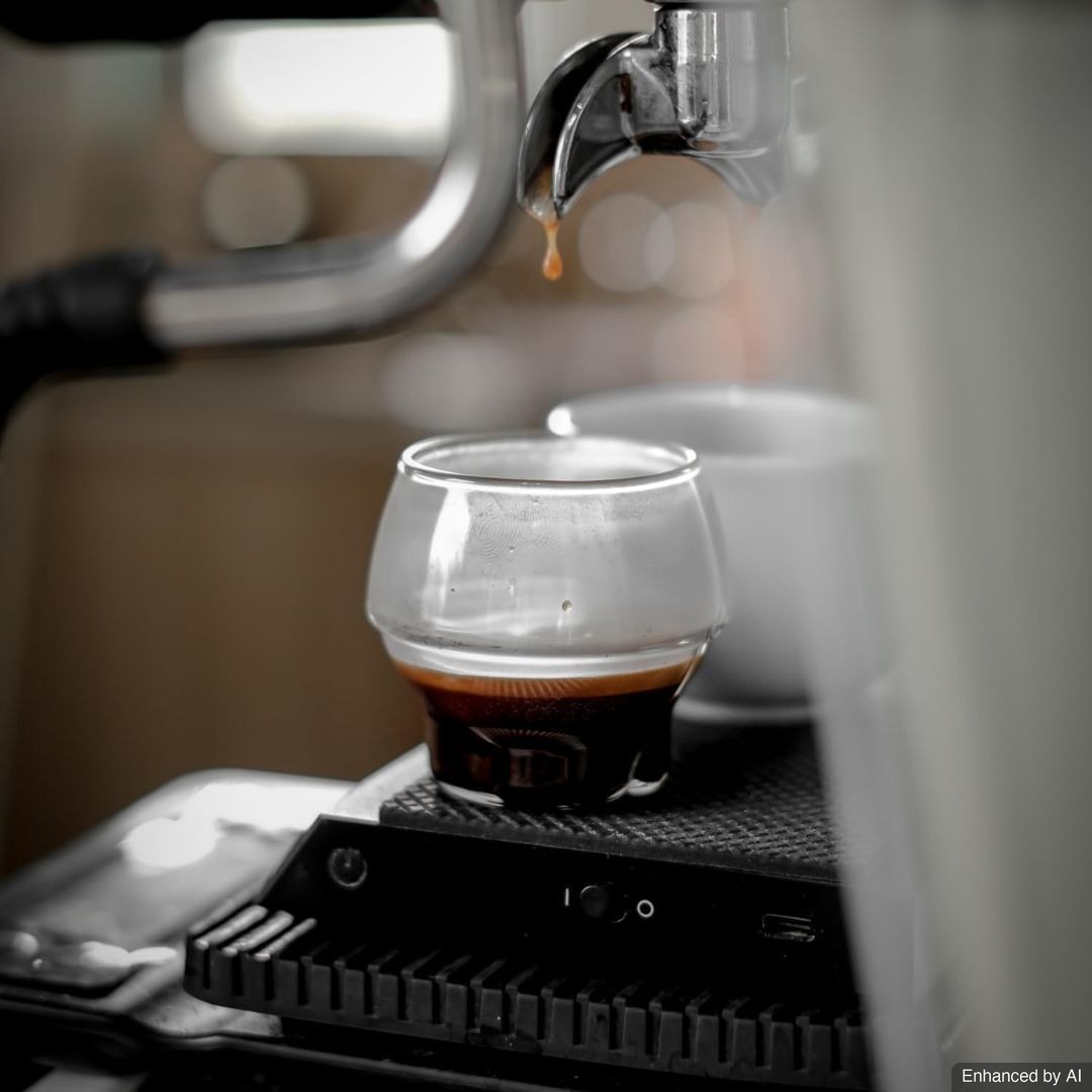 Icosa AVENSI WAVE - Aeresso Go Clear - Sensory Espresso Coffee Cup with Lanyard Gelas Kaca Borosilicate Tahan Panas