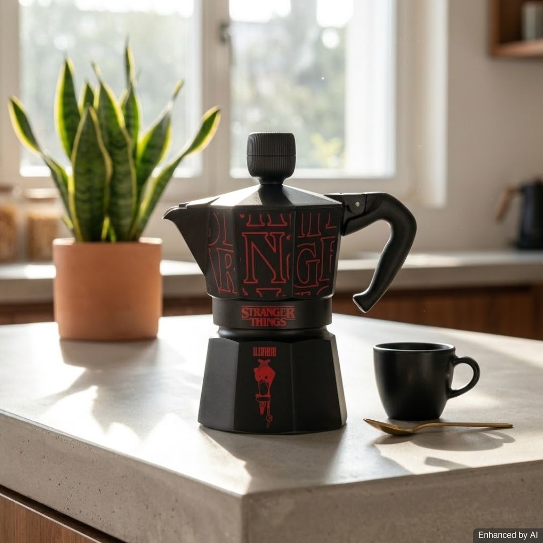 Bialetti - Moka Express Stranger Things - Mokapot 3 Cups