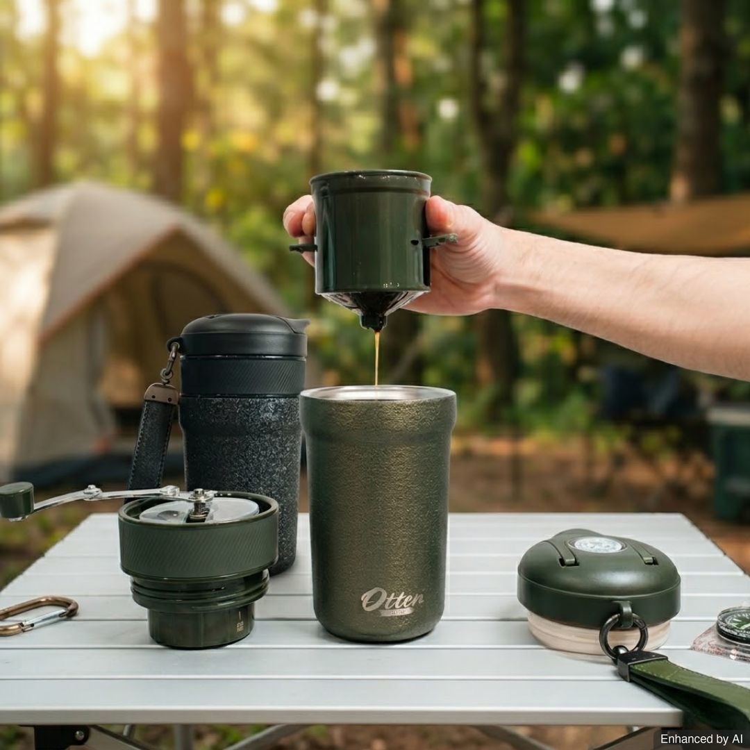 Otten 4 in 1 Coffee Travel Brew Kit