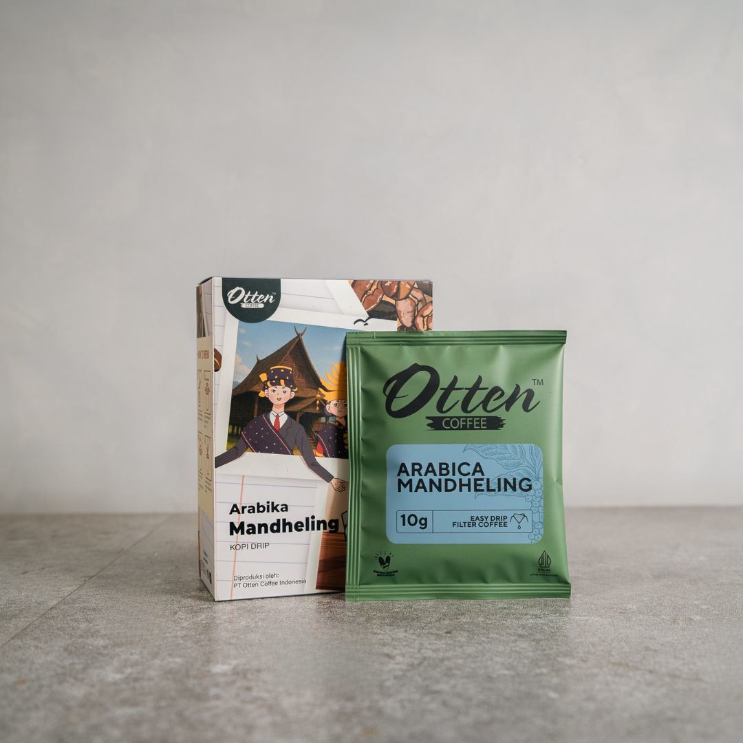 Otten - Drip Coffee Kopi Arabica Mandheling Single Origin Isi 5 Sachet