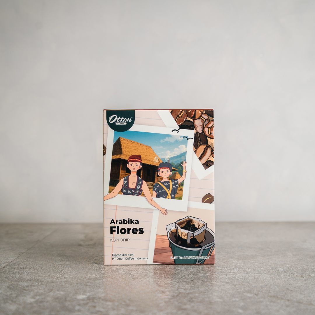 Otten - Drip Coffee Kopi Arabica Flores Single Origin Isi 5 Sachet