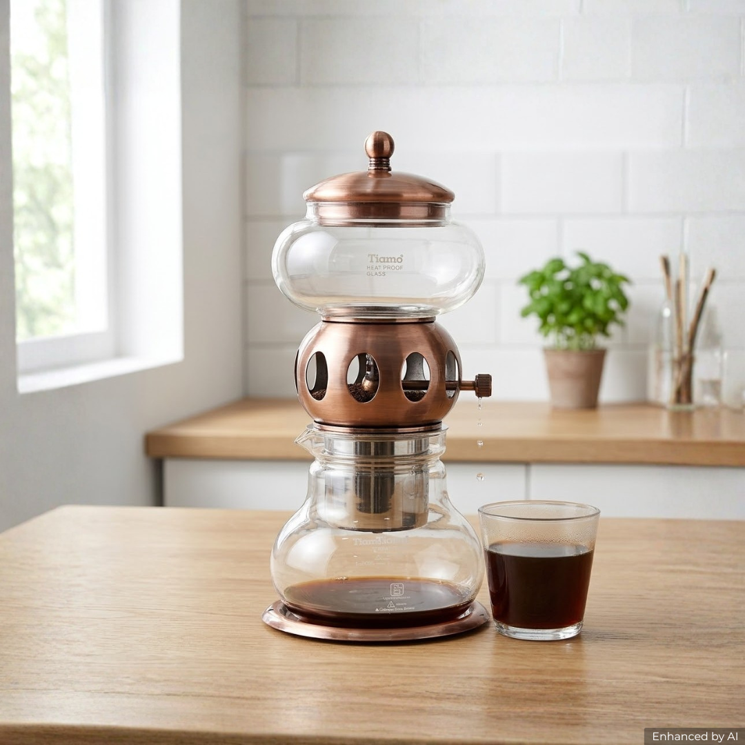 Tiamo Cold Drip Pot Bronze (HG2607)