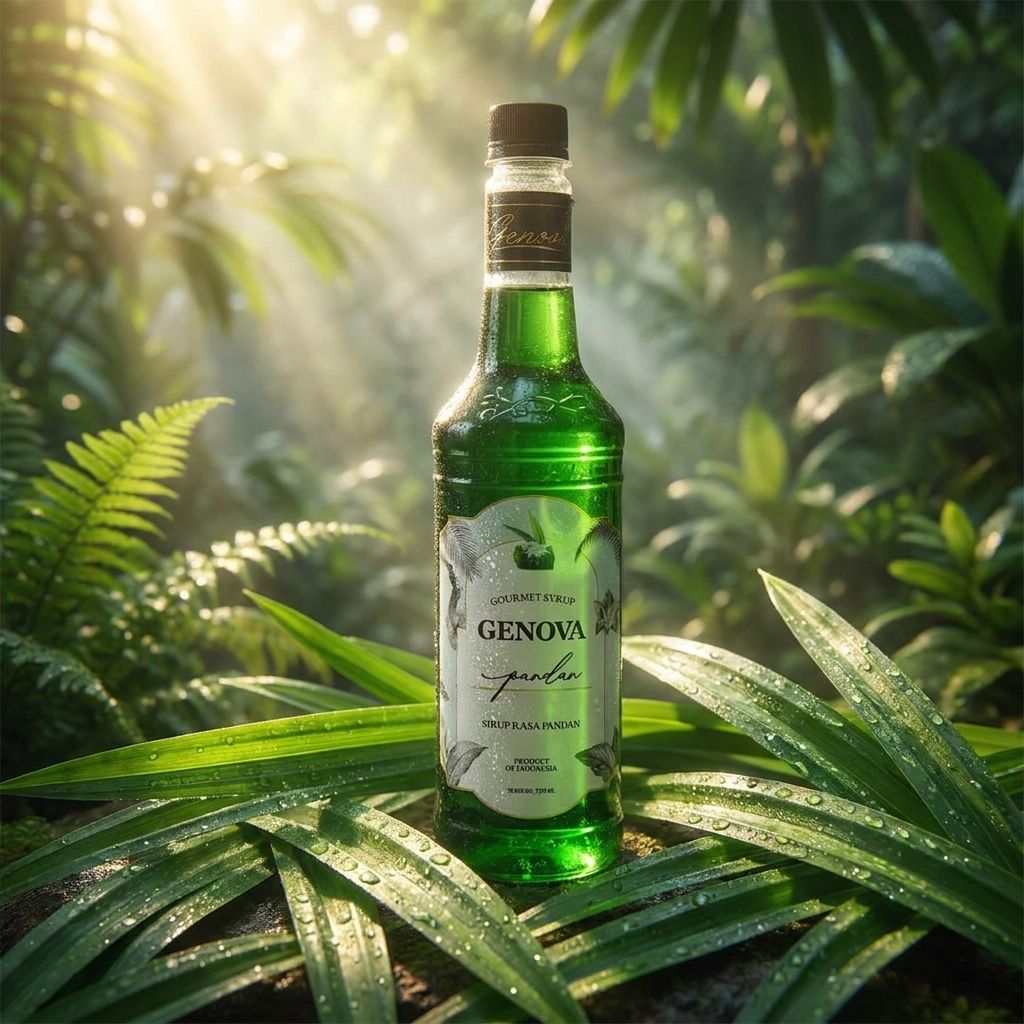 Genova - Syrup Pandan 750 ML